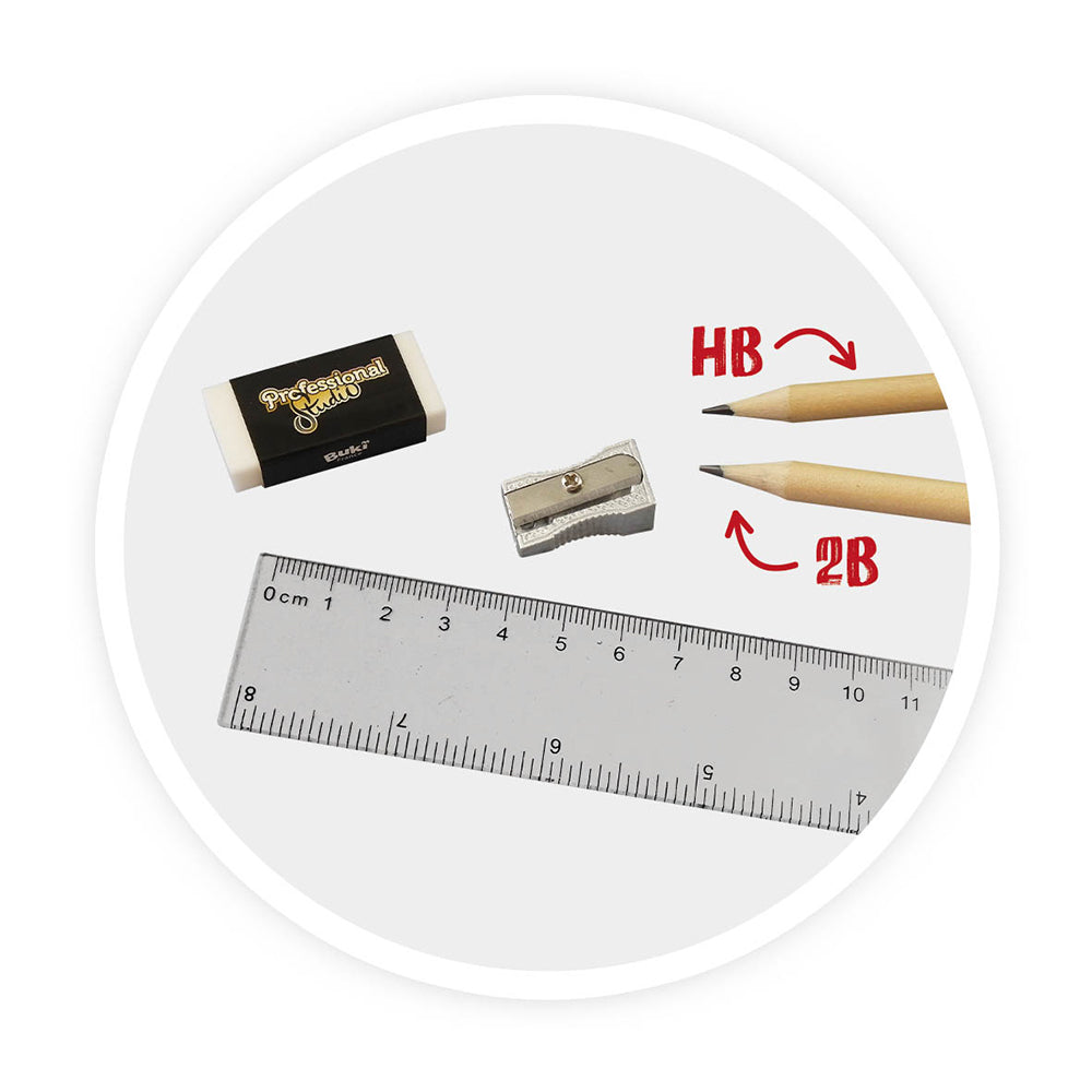 Buki Professional Studio - Trousse à dessin