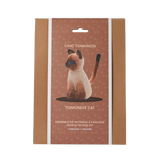 Kit DIY feutrage à l'aiguille - Chat Tonkinois (Bil)