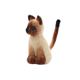 Kit DIY feutrage à l'aiguille - Chat Tonkinois (Bil)