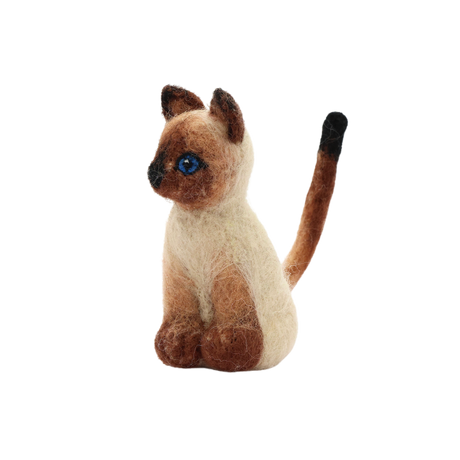 Kit DIY feutrage à l'aiguille - Chat Tonkinois (Bil)