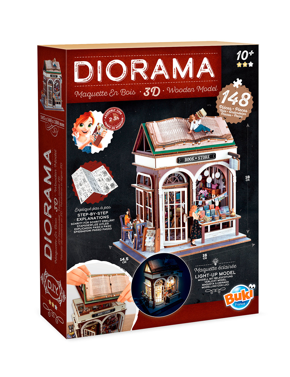 Buki - Diorama Librairie (Bil)