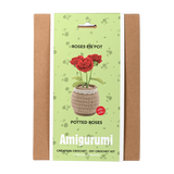 Kit DIY crochet - Roses en pot (Bil)