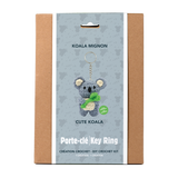 Kit DIY porte-clés crochet - Koala mignon (Bil)