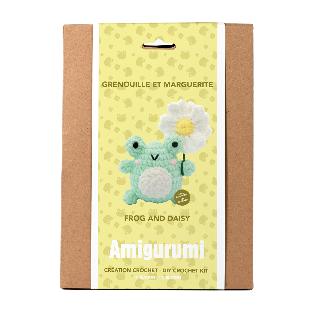 DIY crochet kit - Frog (Bil)