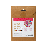 Kit DIY porte-clés en bois - Papillons (Bil)