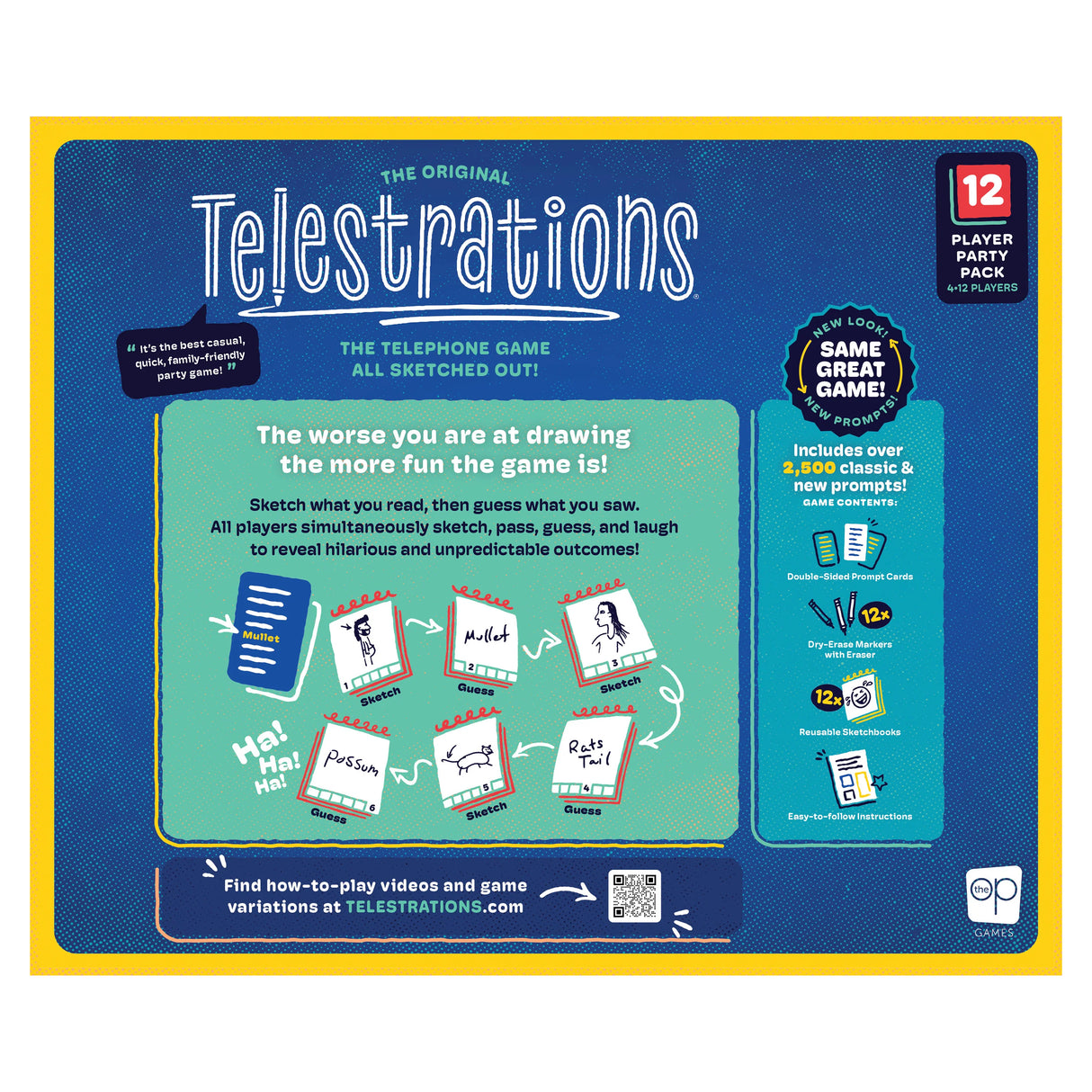 Telestrations - 12 Player Party  (Eng)