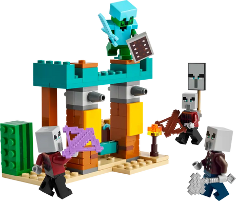 La patrouille du désert des Illageois - Minecraft