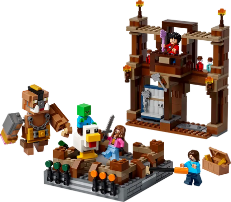 L’arène de combat du manoir des bois - Minecraft