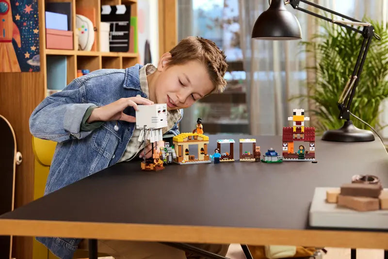 L’attaque du village en ballon Ghast - Minecraft