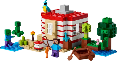 La maison de la jungle TNT - Minecraft