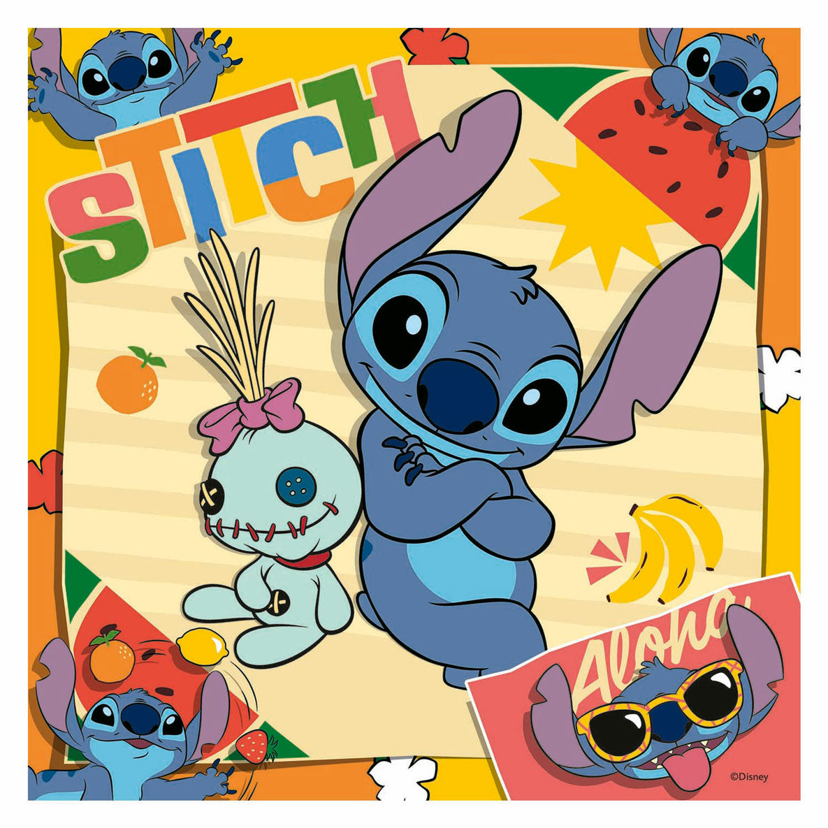 Aloha - Stitch - 3 x 49 pcs
