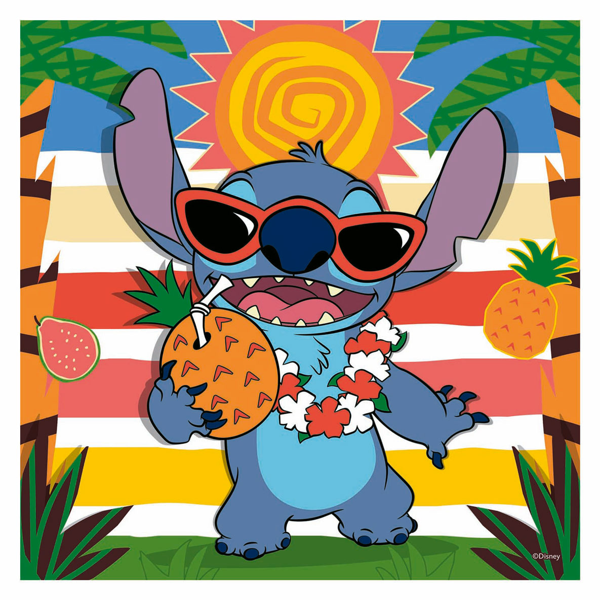 Aloha - Stitch - 3 x 49 pcs