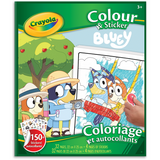Coloring and Stickers - Bluey
