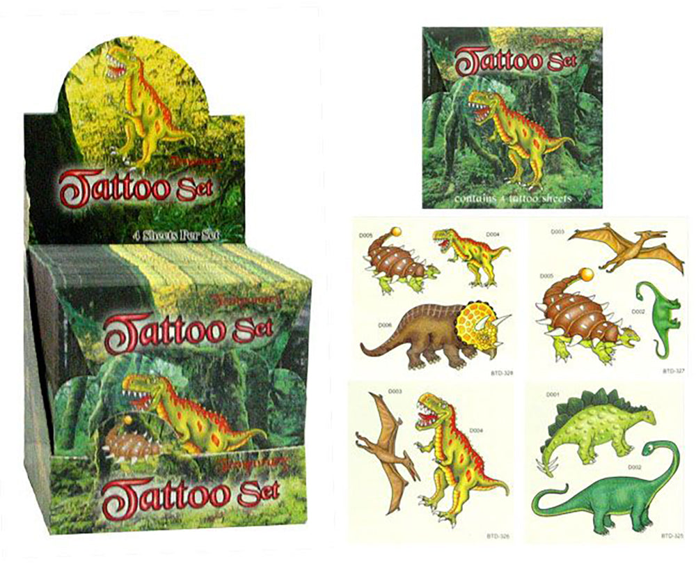 Tattoo dinosaures
