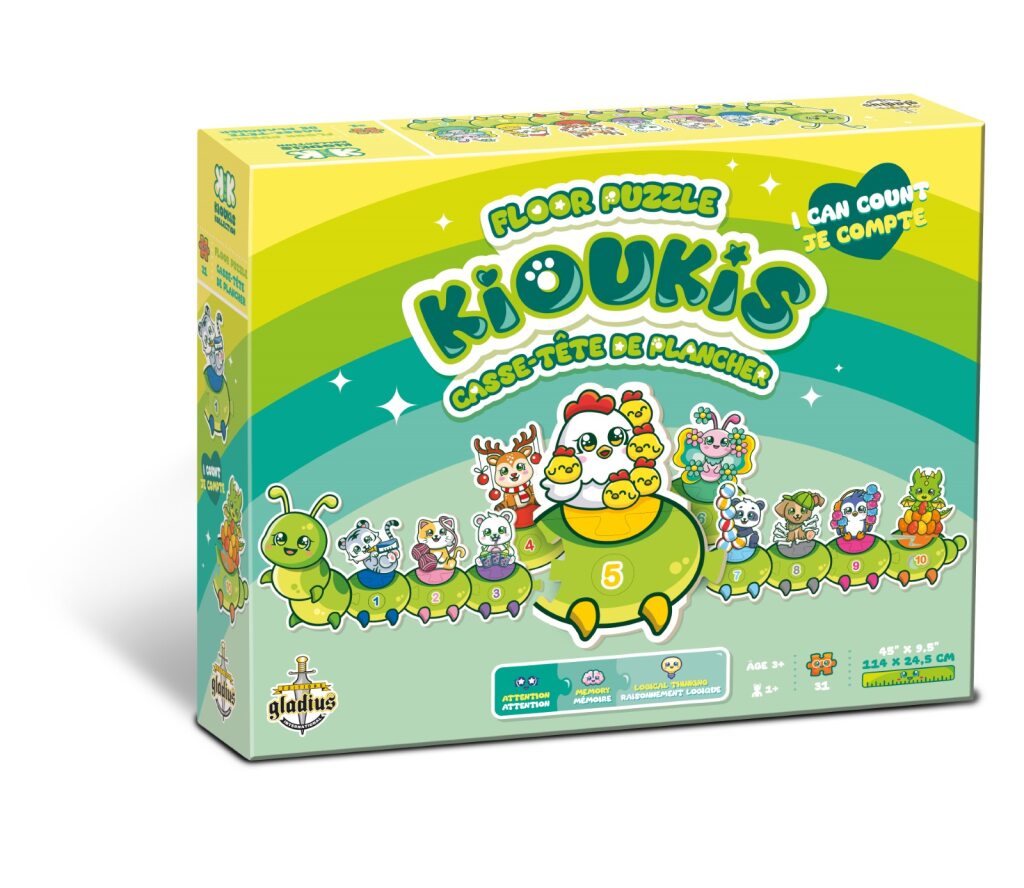 Casse-tête de plancher - Je compte - 31 mcx