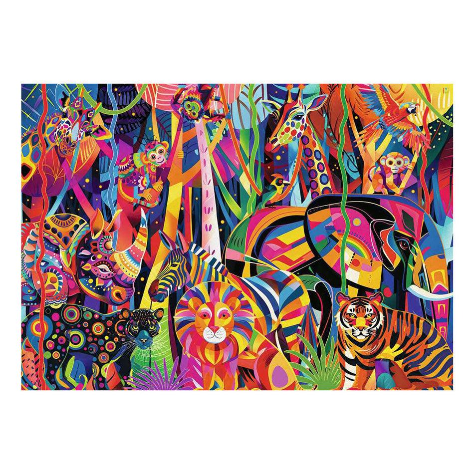 Jeweled Jungle - 500 pcs Large