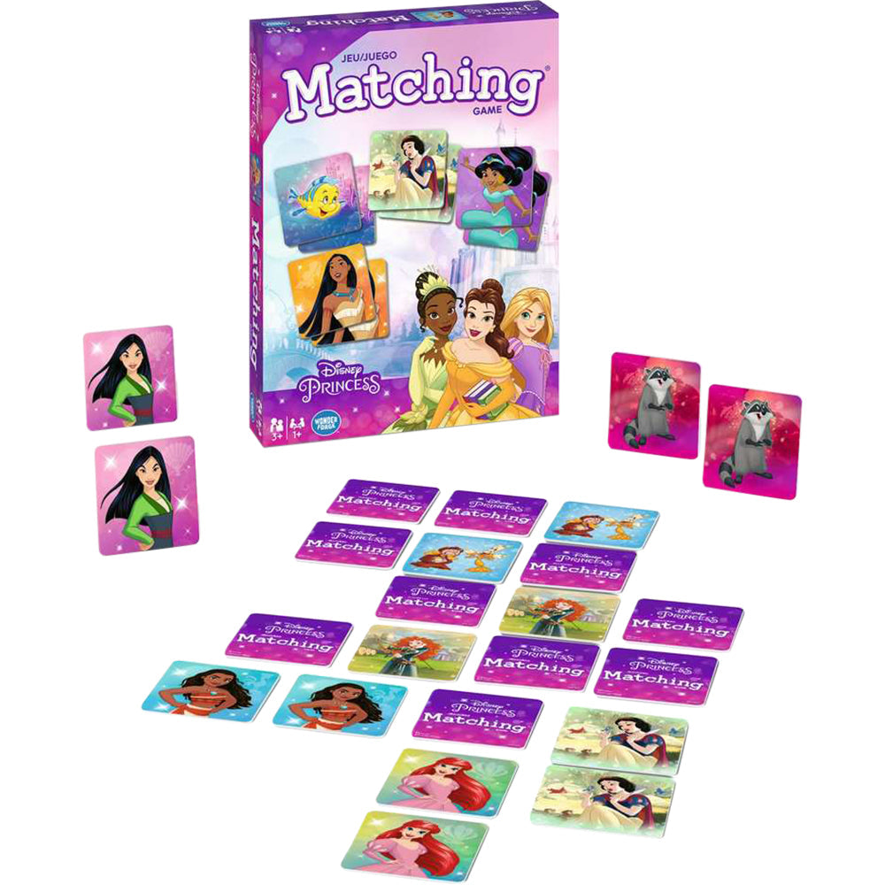 Jeu Matching - Princesses Disney (Bil)
