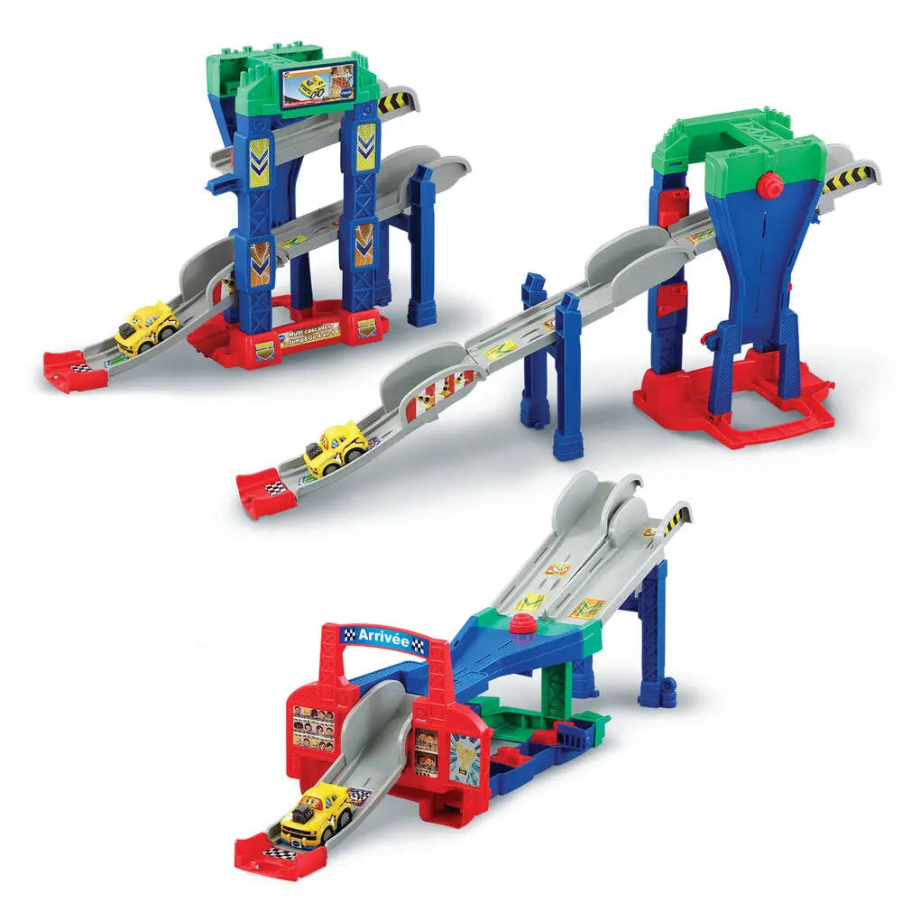 VTech - Tut Tut Bolides : Multi cascades Jump and Go 4 en 1 (Fr)