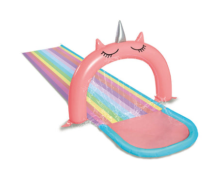 Danaplay - Toboggan aquatique licorne 10'