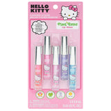 Hello Kitty - Ensemble de 5 brillants à lèvres à saveur