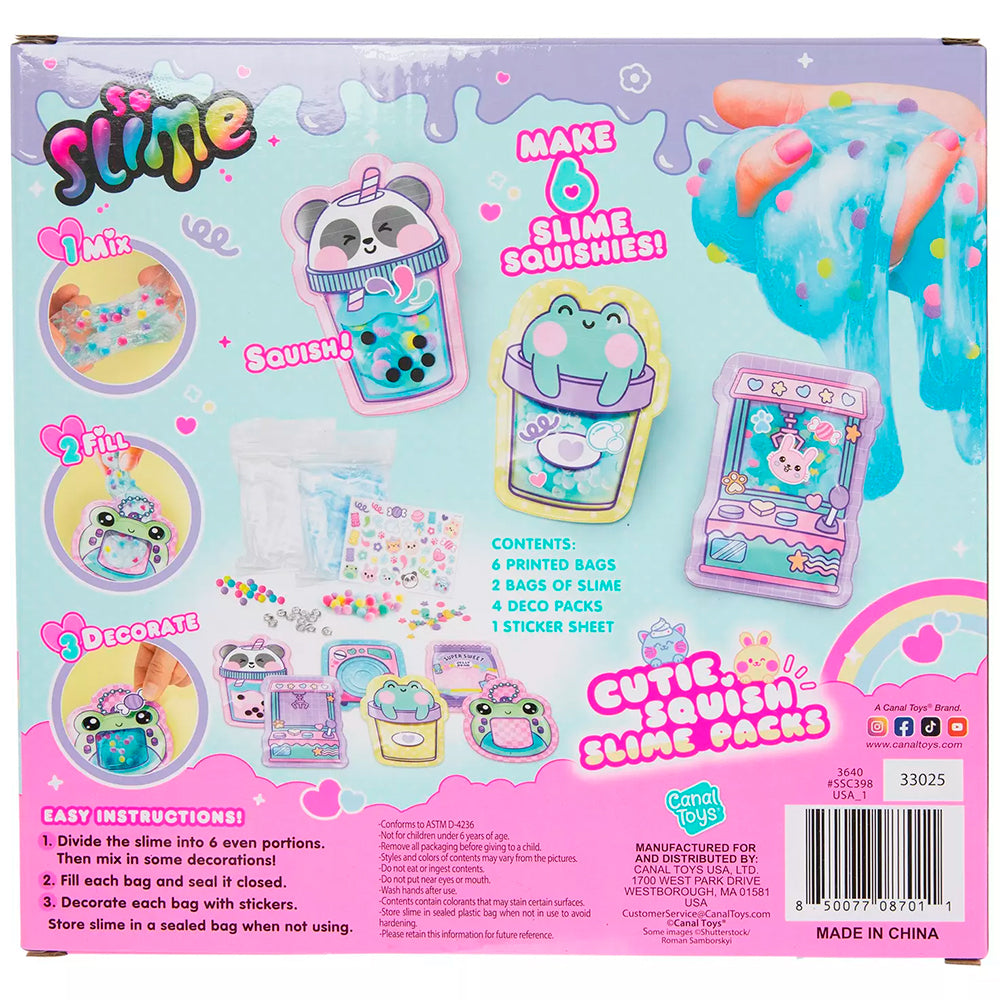 So Slime - Cutie Squish Slime Packs