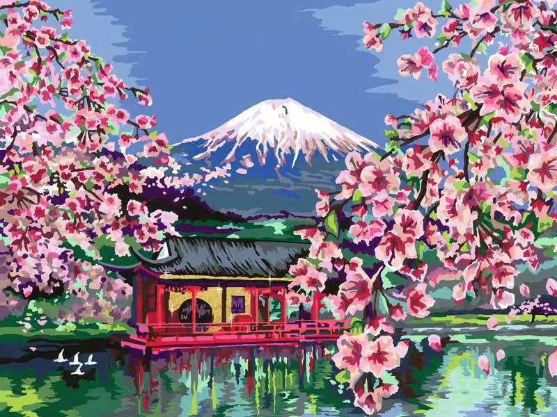 CreArt: Canvas Edition - Japanese Cherry Blossom