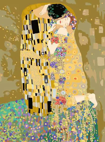 CreArt: Canvas Edition - Klimt: The Kiss