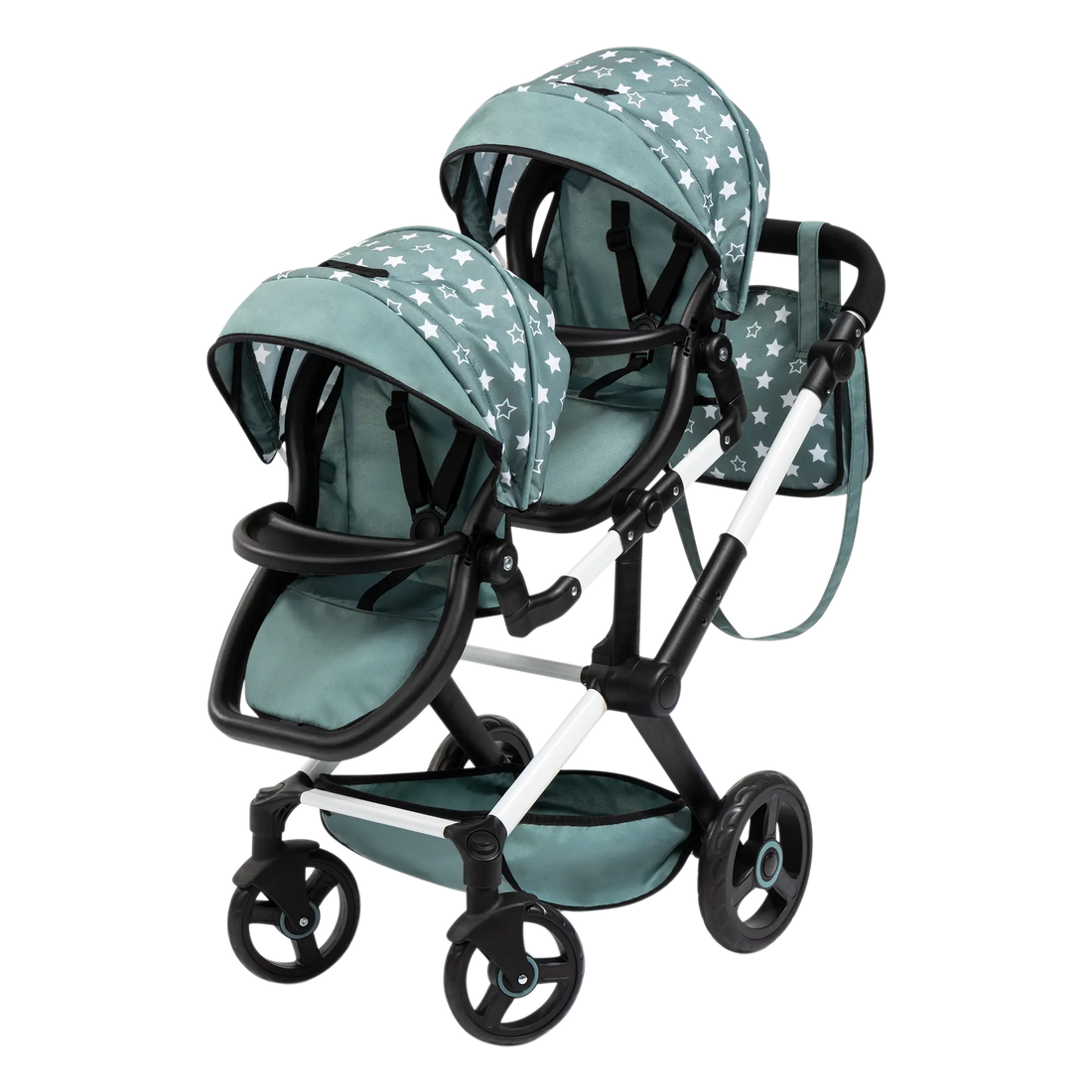 XEO - Double Doll Stroller - Teal