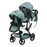 XEO - Double Doll Stroller - Teal