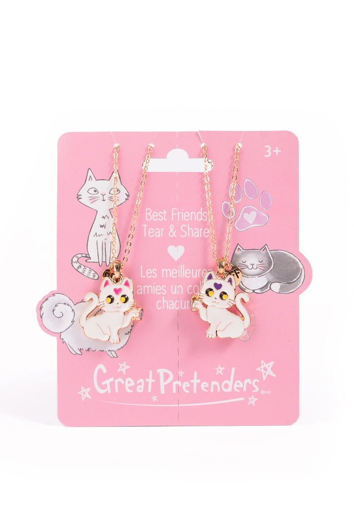 2 BFF necklaces - Smitten Kitten