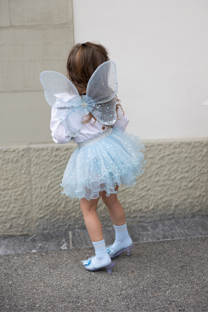 Iridescent Celestrial Fairy Wings Tutu and Wand