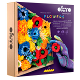 OKTO Wood & Craft - Fleurs - Liberté (Multi)