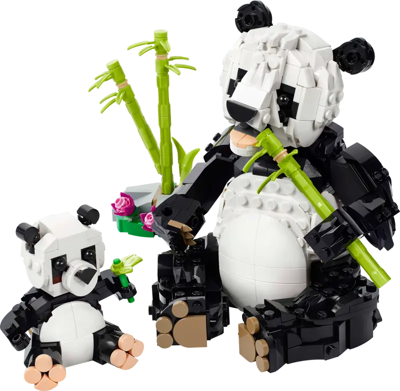 La famille de pandas 3-en-1 - Creator
