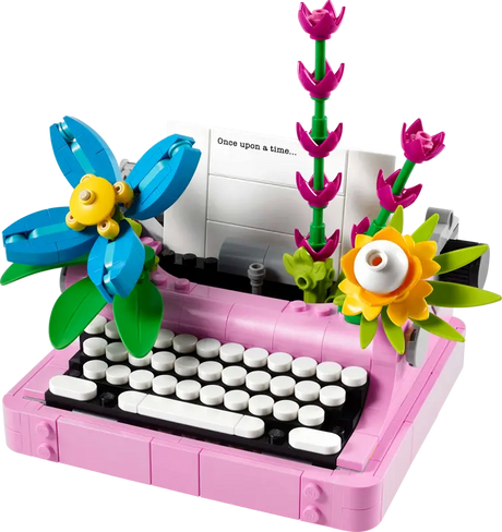 La machine à écrire avec des fleurs 3-en-1 - Creator