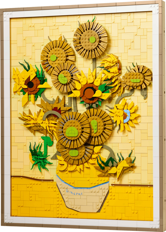 Vincent van Gogh : Les Tournesols - Lego Art