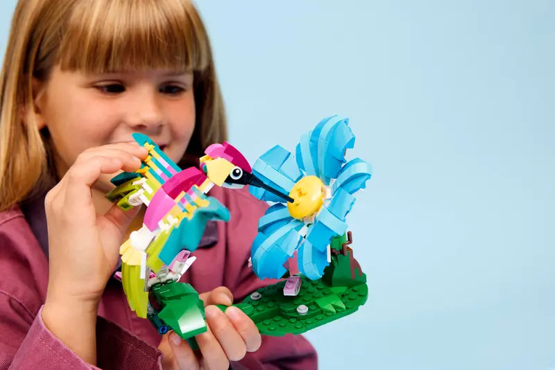 Les animaux sauvages : le colibri coloré - Creator 3-en-1