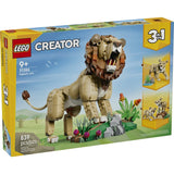 Wild Animals : Majestic Lion - Creator 3-in-1