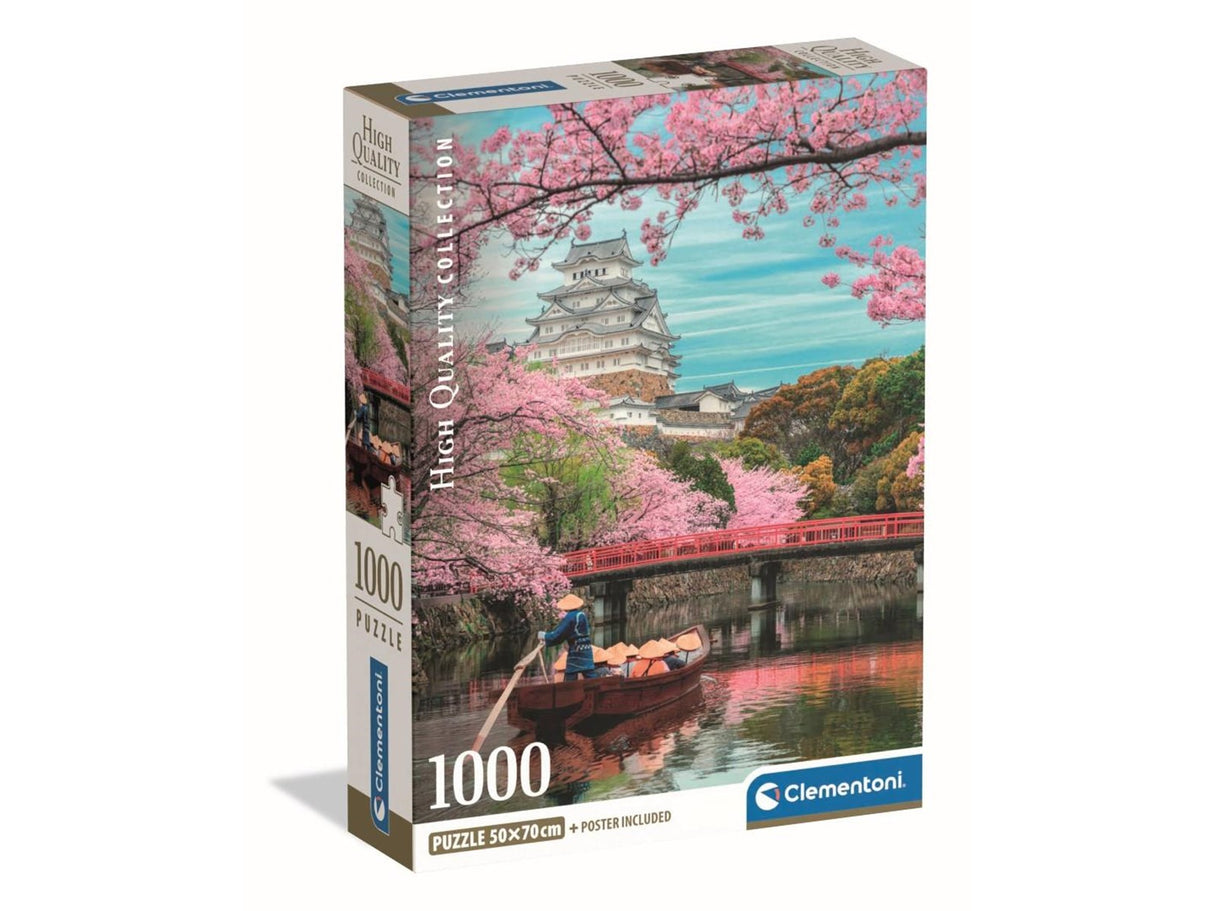 Himeji Castle in Springtime - 1000 pcs