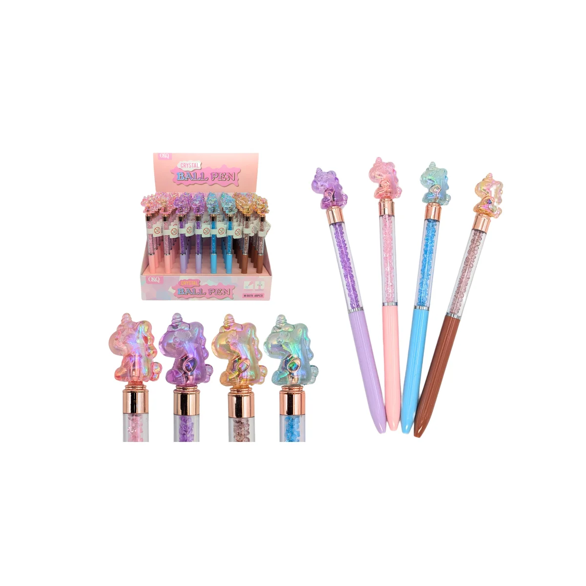 Metallic Unicorn Pen (assortment)