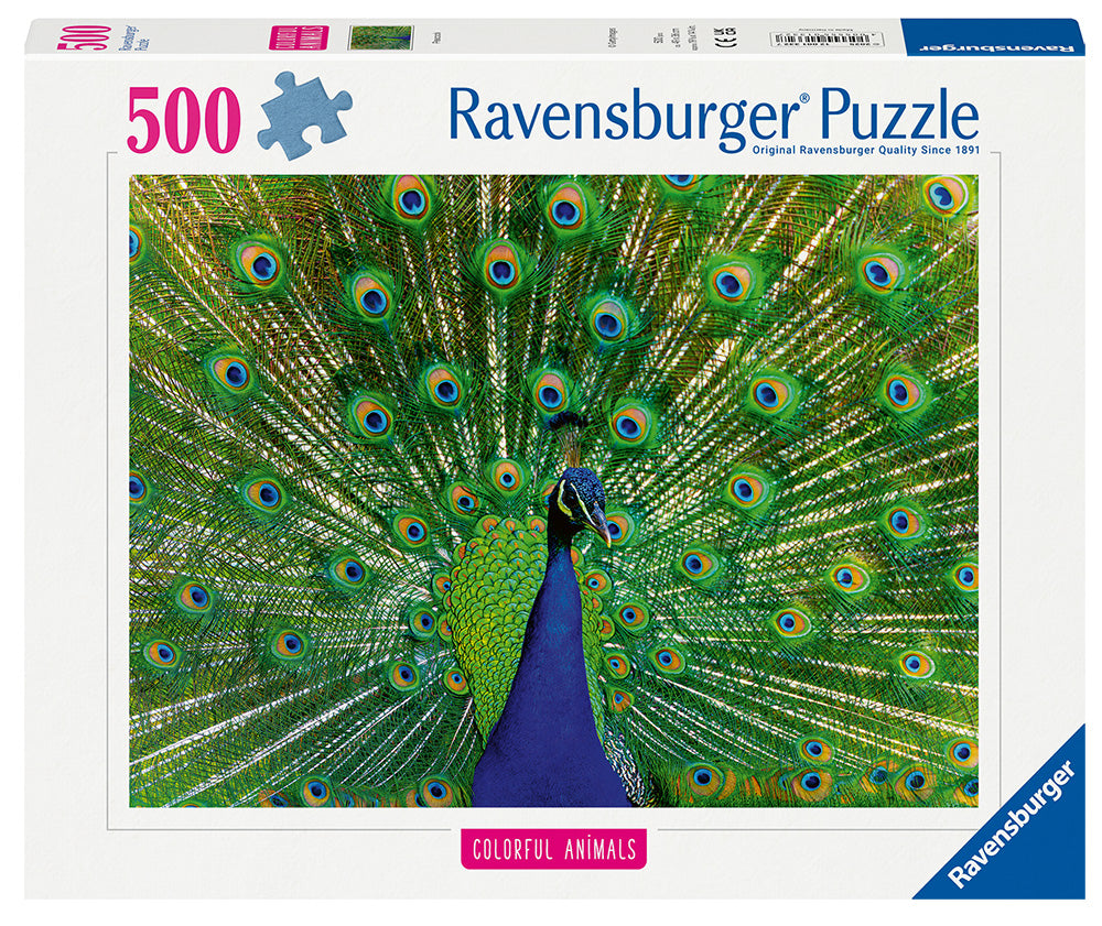 Peacock - Colorful Animals - 500 mcx