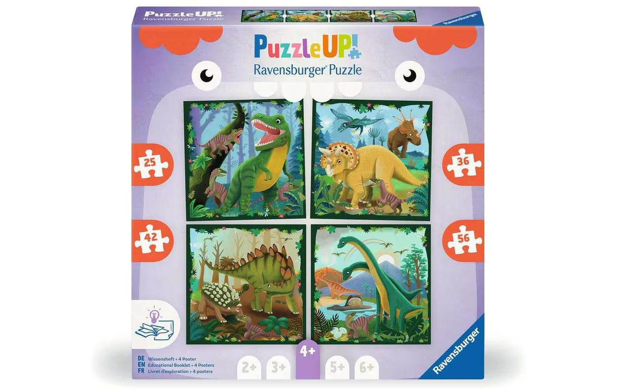 Les dinosaures - Puzzle Up! - 25 à 56 mcx