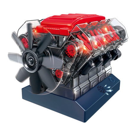Stemnex - Moteur modèle V8 (Bil)