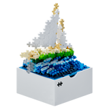 Plus Plus - Isoscapes - Sailboat - 359 pcs