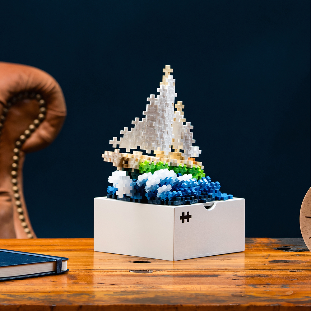 Plus Plus - Isoscapes - Sailboat - 359 pcs