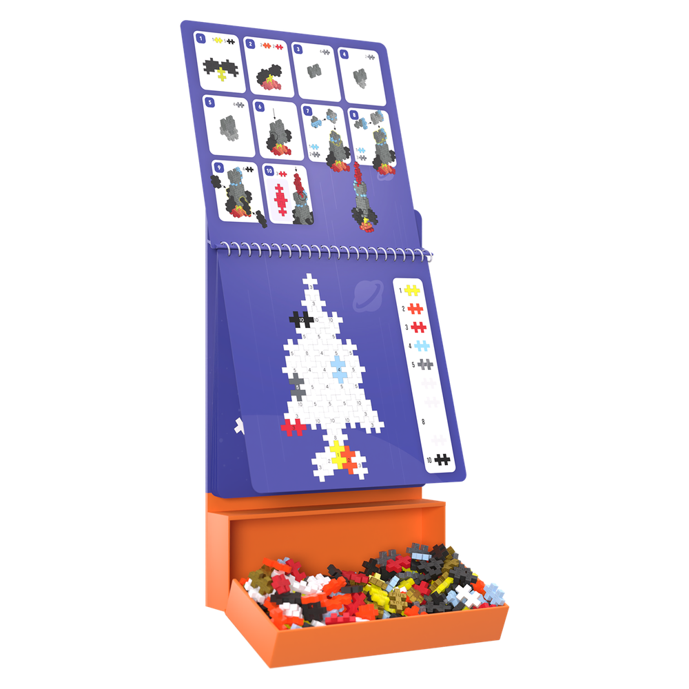 Plus Plus - Puzzle by Number Activity Book - Space