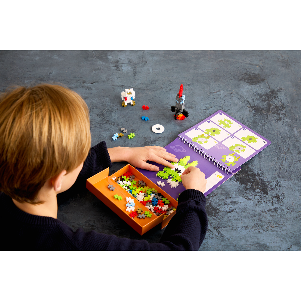 Plus Plus - Puzzle by Number Activity Book - Space