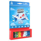 Plus Plus - Puzzle by Number Activity Pad - Transport