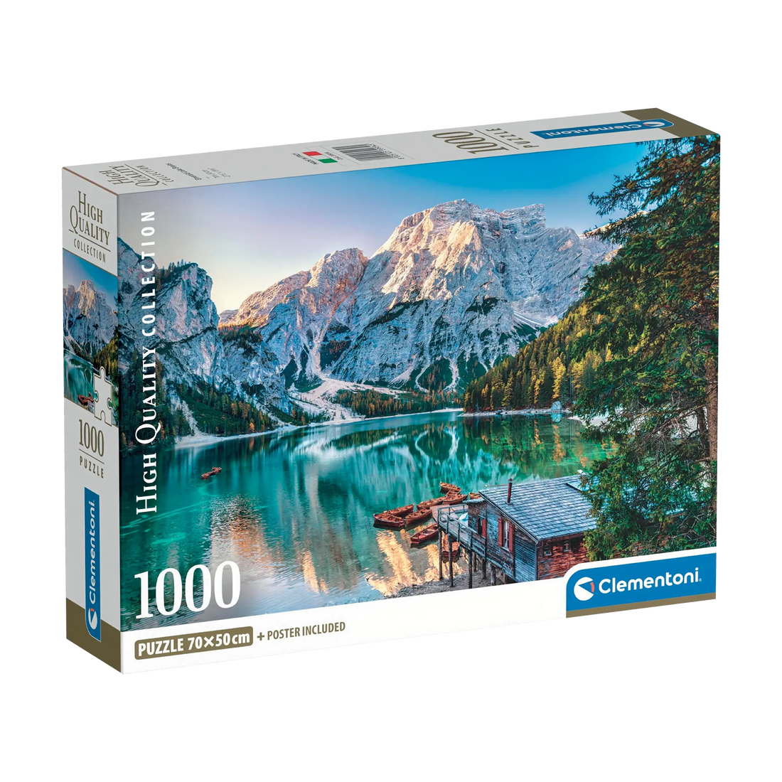 Lac Braies émeraude - 1000 pcs