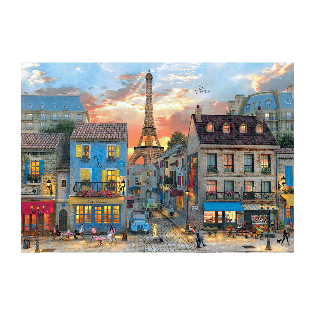 Les rues de Paris - 1000 mcx