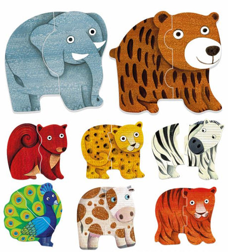 Touch and Play - First Animal Puzzles (Multi)